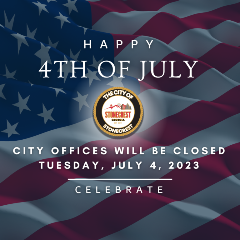 City Offices Closed Tuesday, July. 4th, 2023